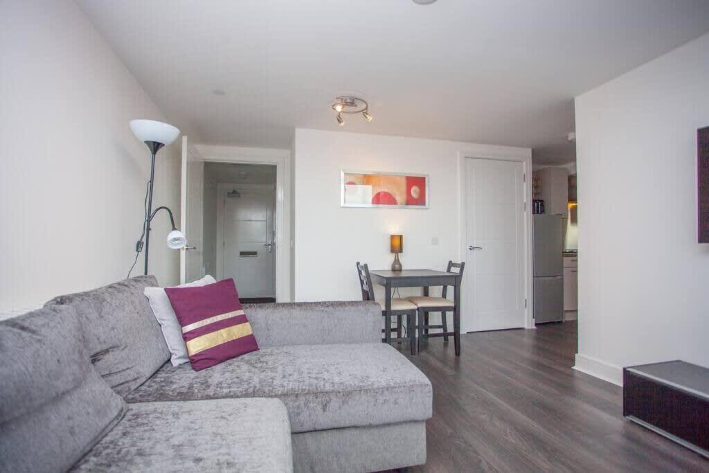 Beautiful Flat With Panoramic Views Over The City Glasgow Exterior foto
