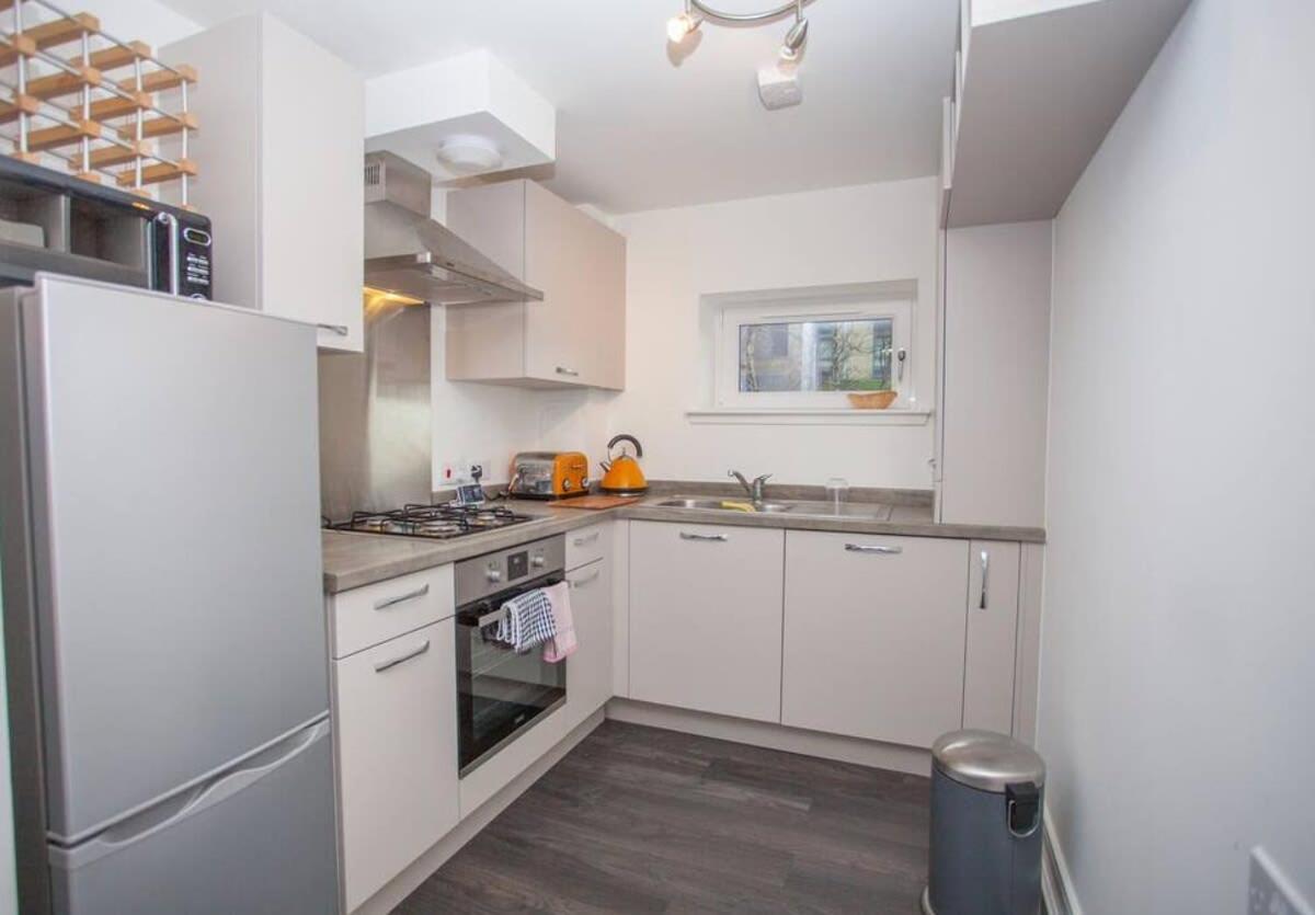 Beautiful Flat With Panoramic Views Over The City Glasgow Exterior foto